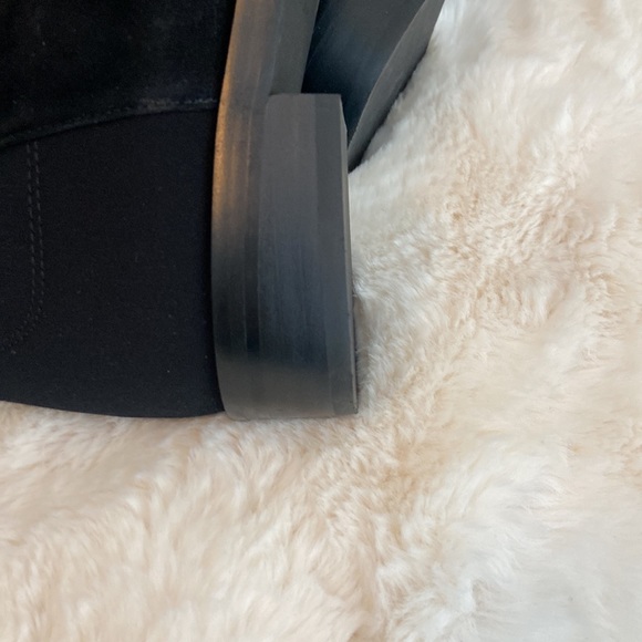 Stuart Weitzman Keelan Black Suede Over the Knee-High Boots 7.5 - Picture 4 of 10